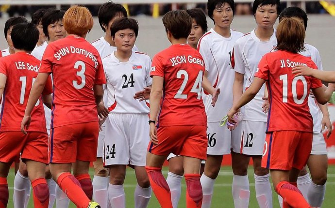 North Korea and South Korea Face-Off, On the Soccer Field | World